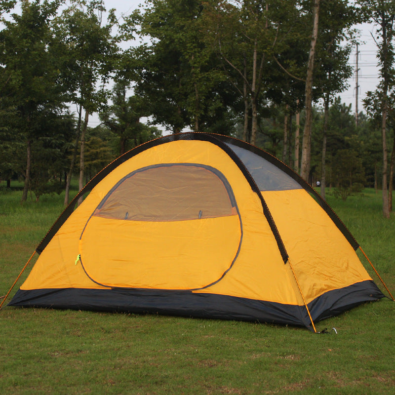 Discover the Ultimate Outdoor Experience with Our Double-Layer Aluminum Pole Camping Tent